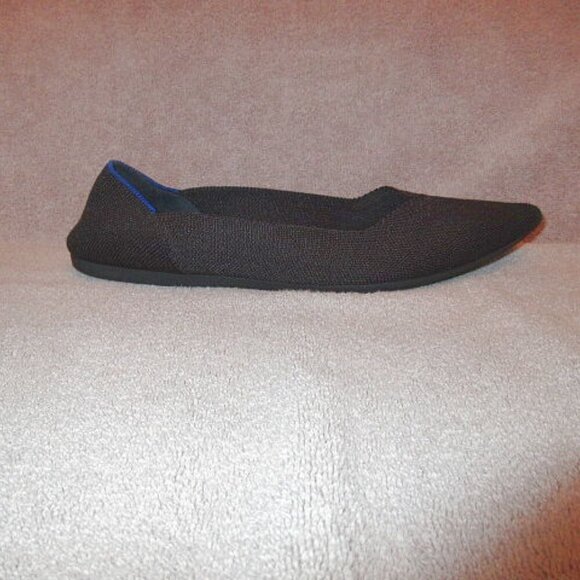 Rothy's The Point Ballet Flats Size 11 Comfort Slip On Cushioned Foam Neutral - Picture 5 of 11